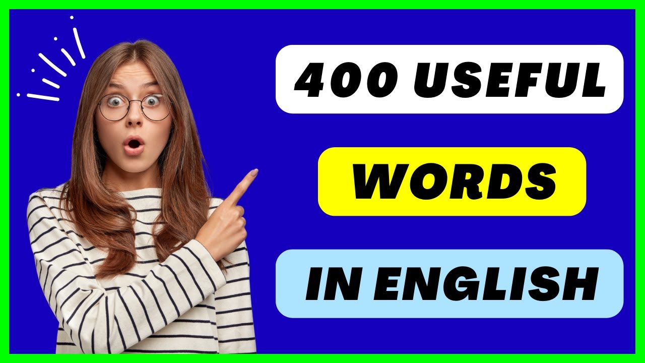 Apprendre L'anglais ✪ En Direct 🔴 400 Mots Très Utiles en Anglais ✔