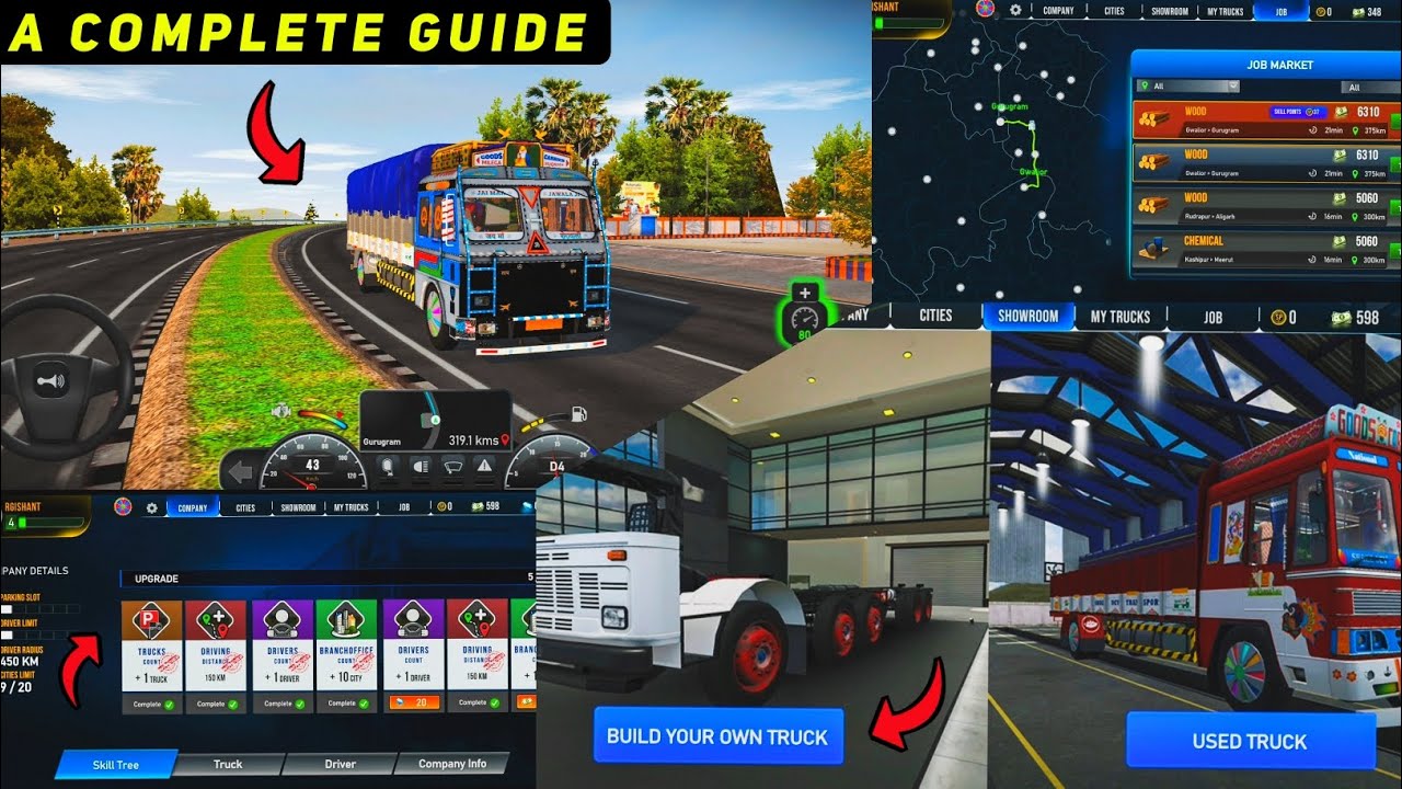 Truck Masters : India 🚒 | Full Tutorial and guide | New Indian Truck Game | Highbrow Interactive |