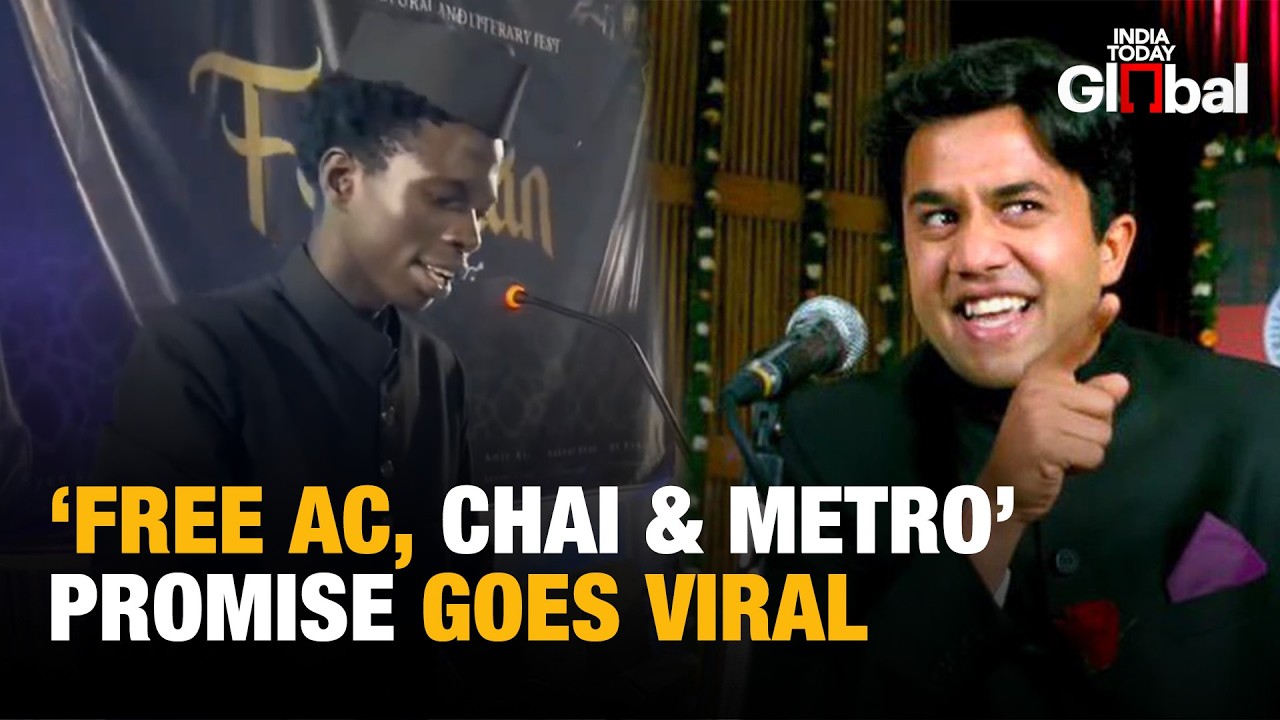 &lsquo;Free AC, Metro, Chai&rsquo;: Foreign Student&rsquo;s Hindi Speech Goes Viral | Real-Life 3 Idiots Moment?