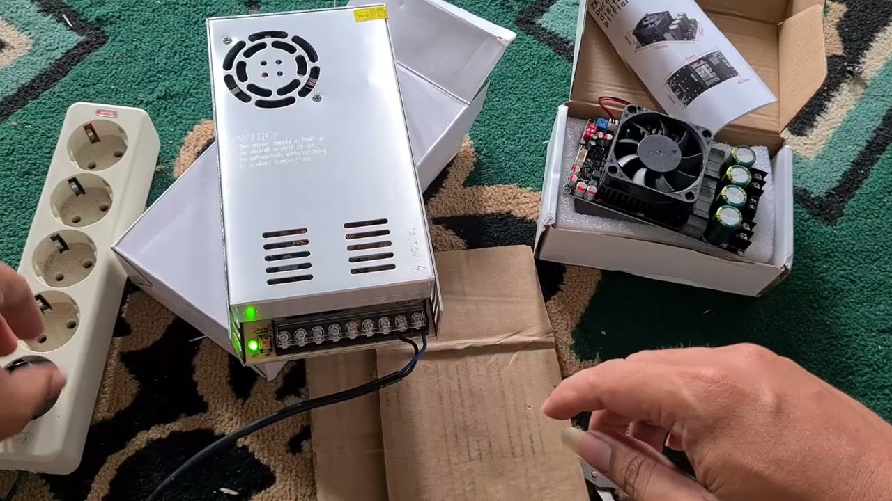 UNBOXING ZK-3002 HARGA 178RB + POWER SUPPLY 36V 30A HARGA 168RB