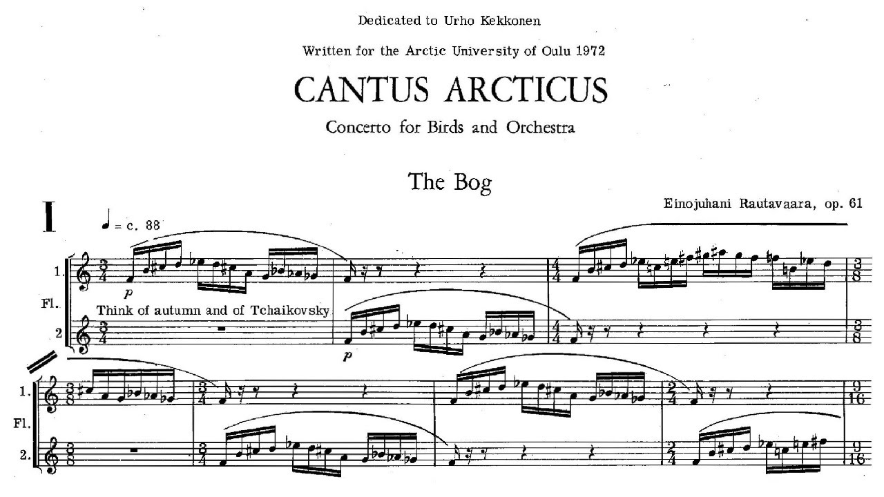 Einojuhani Rautavaara - Cantus Arcticus (1972)
