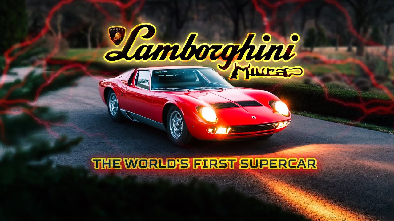 What You DON'T KNOW about the Lamborghini Miura S, the World's First Supercar
