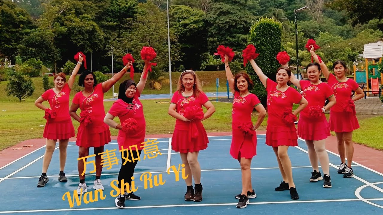 万事如意 Wan Shi Ru Yi /Choreo : Bee Ling Chan (MY) December 2023 Demo : BBS Dance Group
