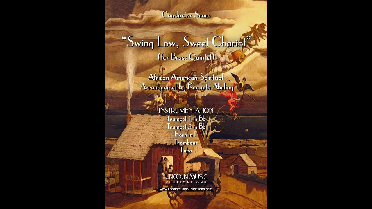 Swing Low, Sweet Chariot (for Brass Quintet)