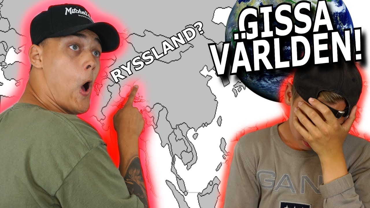 GISSA LÄNDER I VÄRLDEN! *GÅR ÅT SKOGEN*