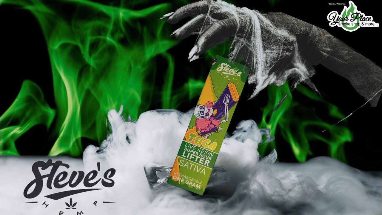 THCA Disposable Vape💨Super Sour Lifter💨 Steves Hemp💨