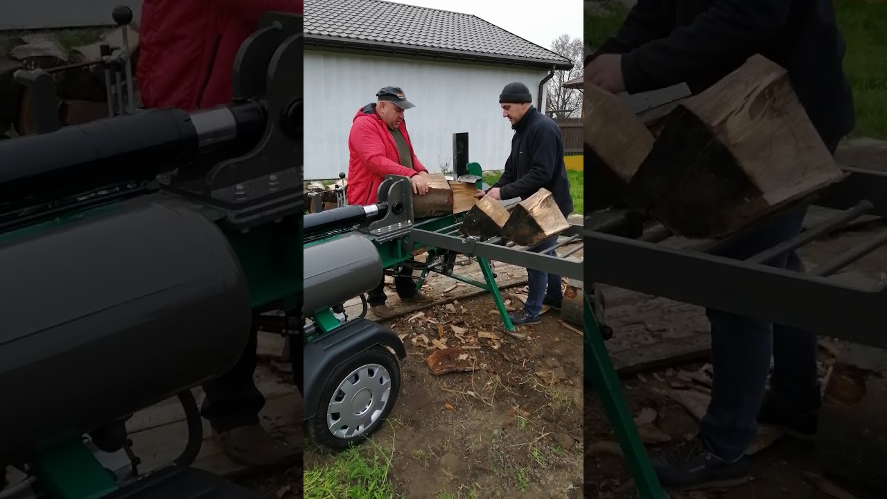 Łuparka hydrauliczna lepsza od siekierki