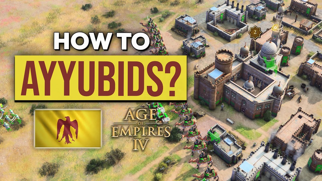 Как играть за Айюбидов в 11 сезоне AOE4 (Руководство по быстрому натиску на замок)
