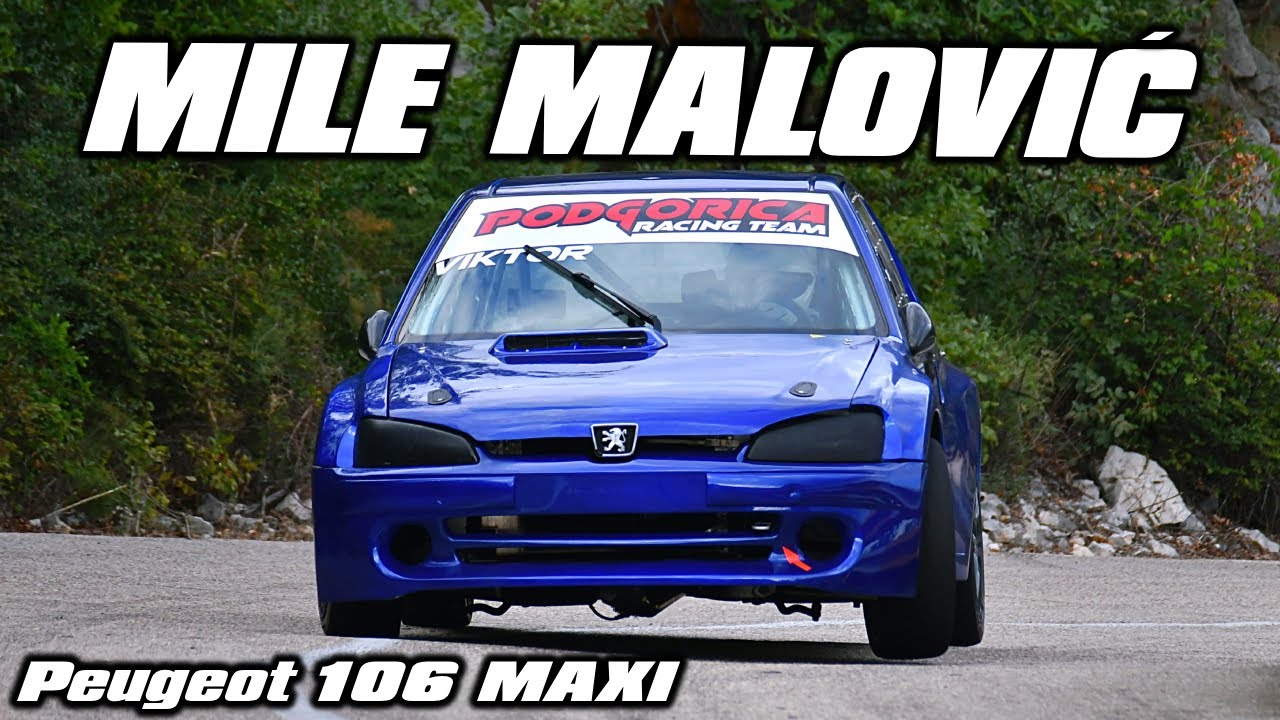 Mile Malovic - Brdska trka Glava Zete 2025 - Peugeot 106 1.6 maxi