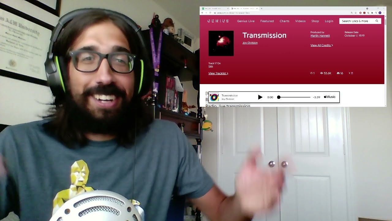 Joy Division - Transmission [REACTION]