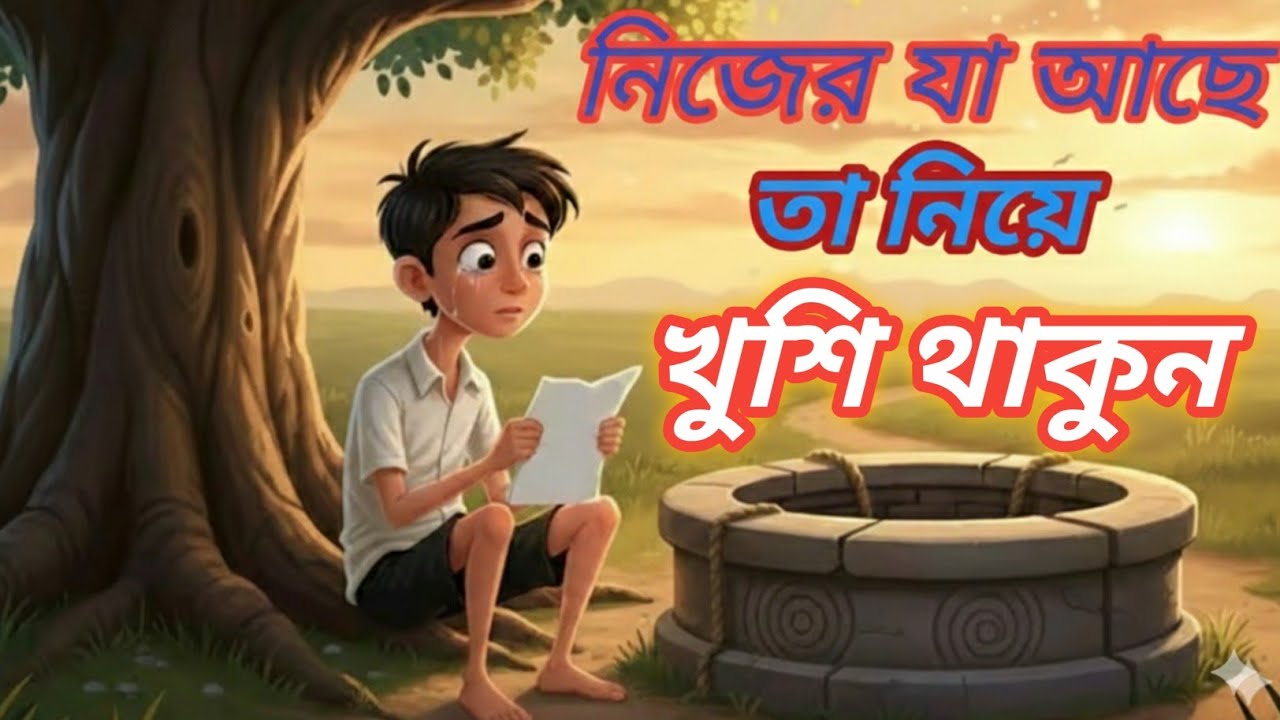 অন্যের কষ্টে খুশি হওয়া উচিত নয় ll নিজের যা আছে তা নিয়েই খুশি থাকুন  ll Bangla Motivation story 