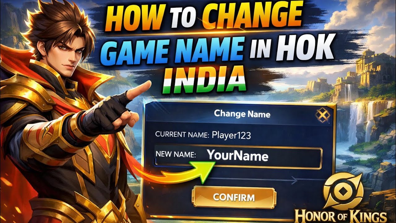 HOW TO CHANGE UR GAME IN IN HOK INDIA&hellip;.#hok #honorofkings 