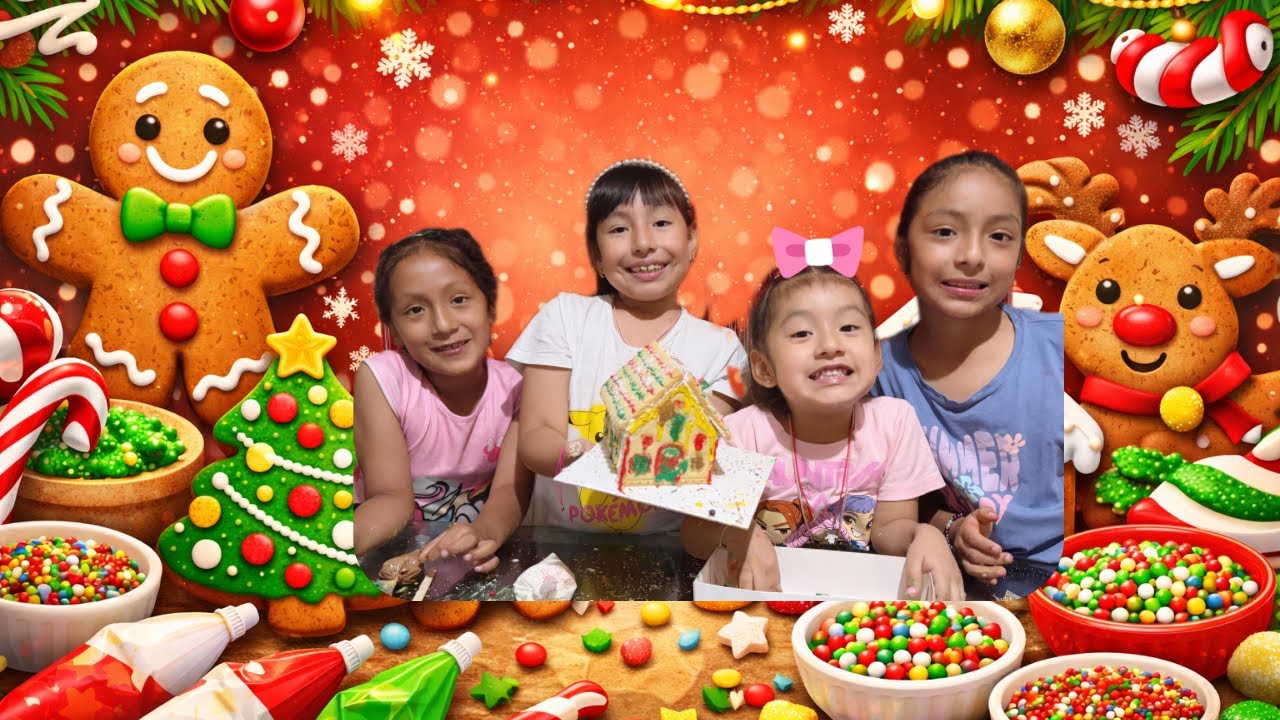 🎄Tarde Navideña Decorando galletas de jengibre🍪🎉