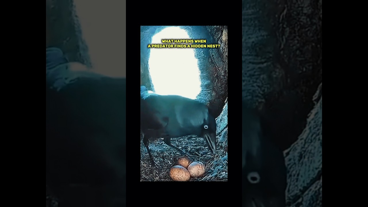 A Crow Found These Bird Eggs… What Happened Next Is Shocking 😱 
