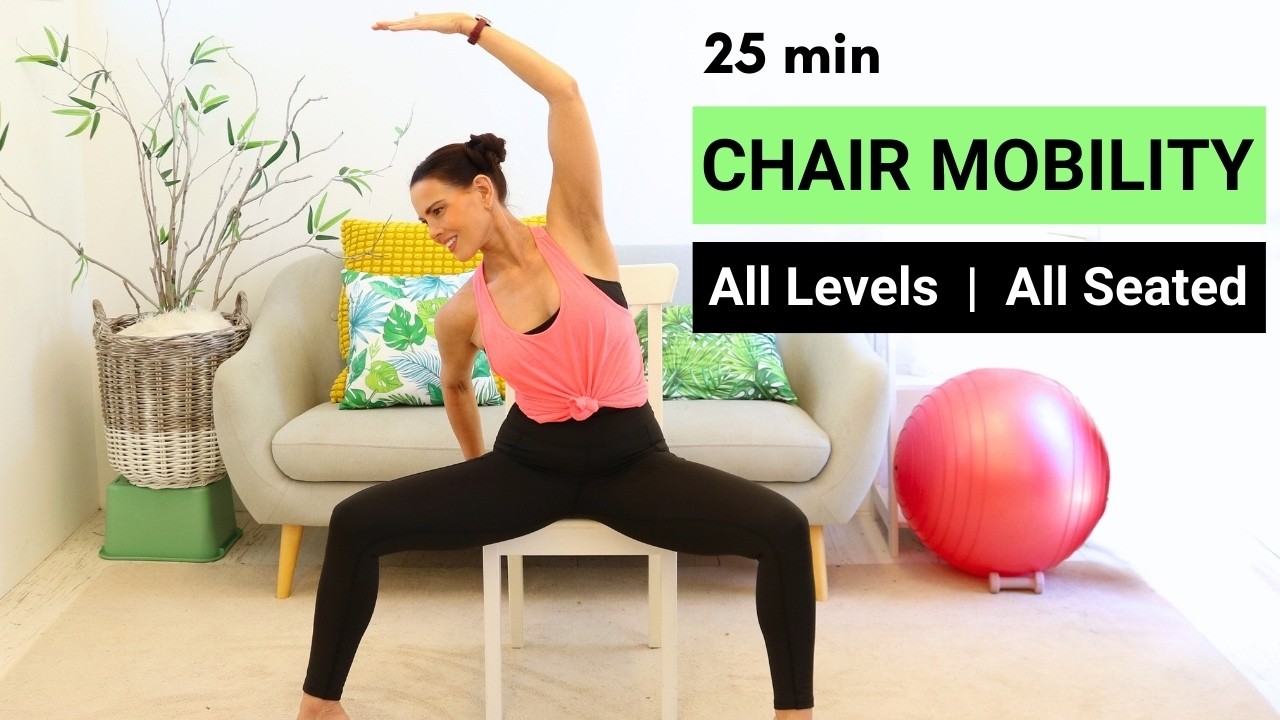 25 Min Sit Fit Chair Mobility Workout | All Seated, All Levels | Feel Good Stretch & Sculpt