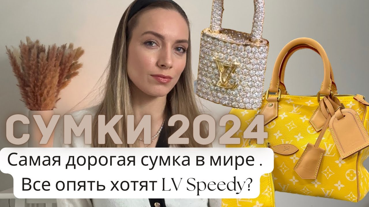 Сумки 2024: It bags в прошлом. LV Speedy снова в моде. Сумка миллионеров