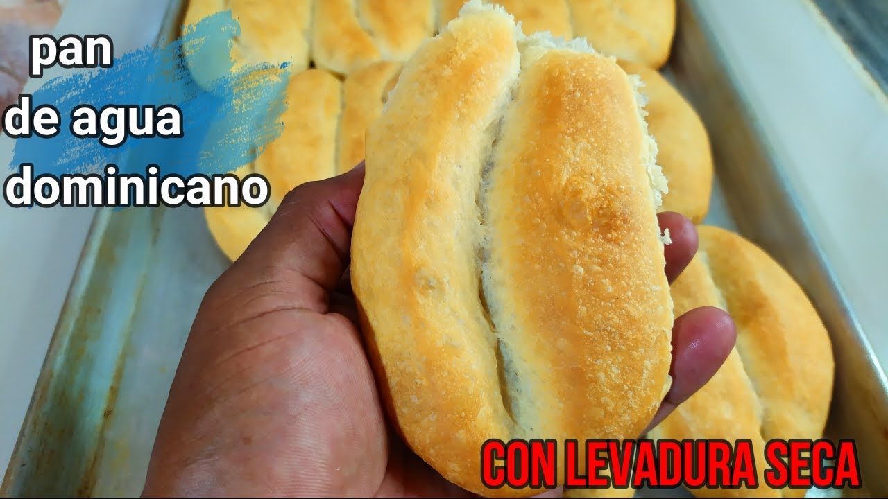 como hacer pan de agua con levadura seca 🇩🇴🇩🇴