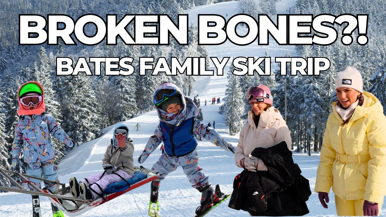 Bates Family Ski Trip GONE WRONG?! ⛷️ Our Kids’ First Time on the Slopes!