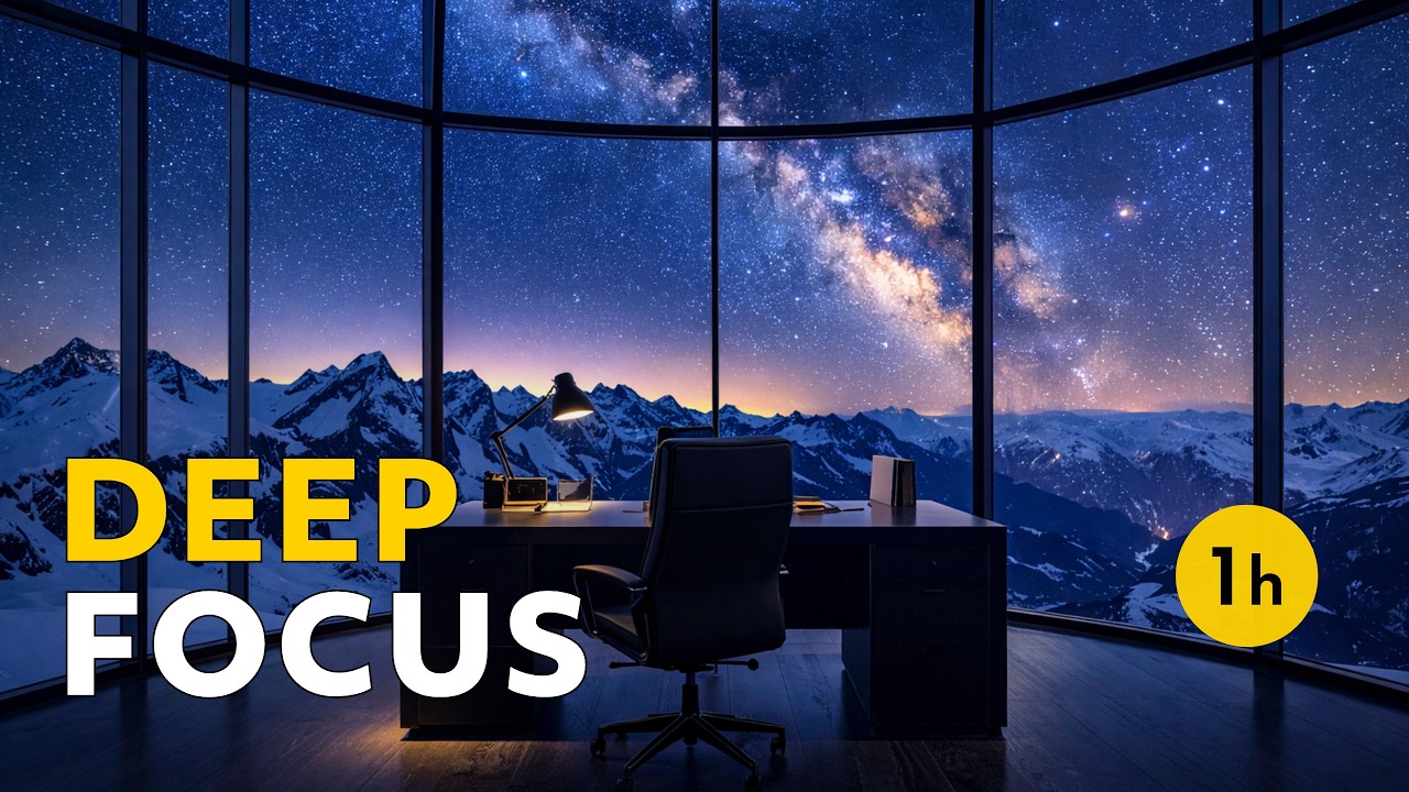 1 Hour Concentration Music for Maximum Focus • Flow State Music