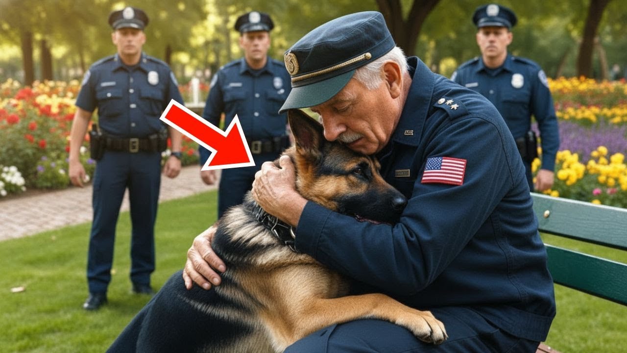 Een politiehond kreeg het bevel een oudere man aan te vallen — wat er daarna gebeurde, schokte ieder
