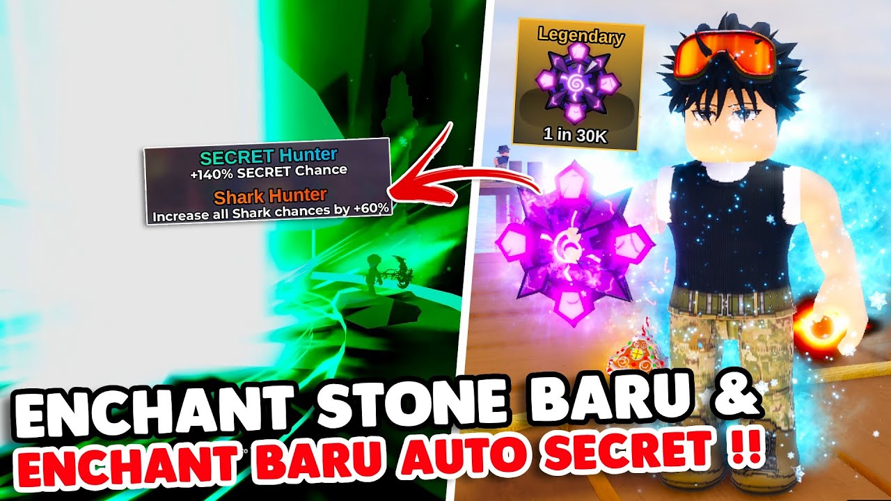 ENCHANT STONE BARU DAN ENCHAN BARU AUTO DAPAT SECRET DI FISH IT M