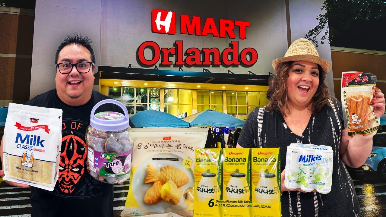 H Mart Orlando | Внутри крупнейшего американо-азиатского супермаркета в мире!