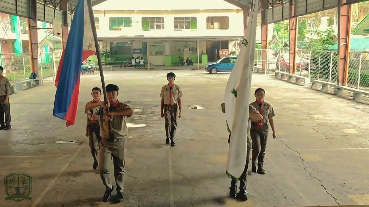 Entrance of Colors  and Flag Folding Demonstration  - Boy Scouts of the Philippines - Outfit 520