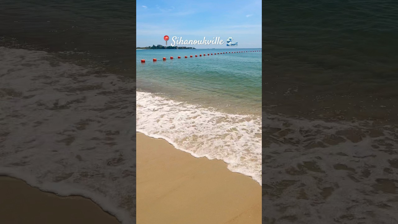 Cambodia Sihanoukville 🌊🐬🌅 #cambodia #travel #nature #sea #beach