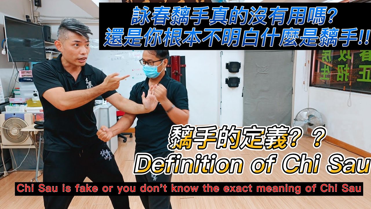 詠春黐手真的沒有用嗎?還是你根本不明白什麼是黐手!!｜Chi Sau is fake or you don't know the exact meaning of Chi Sau