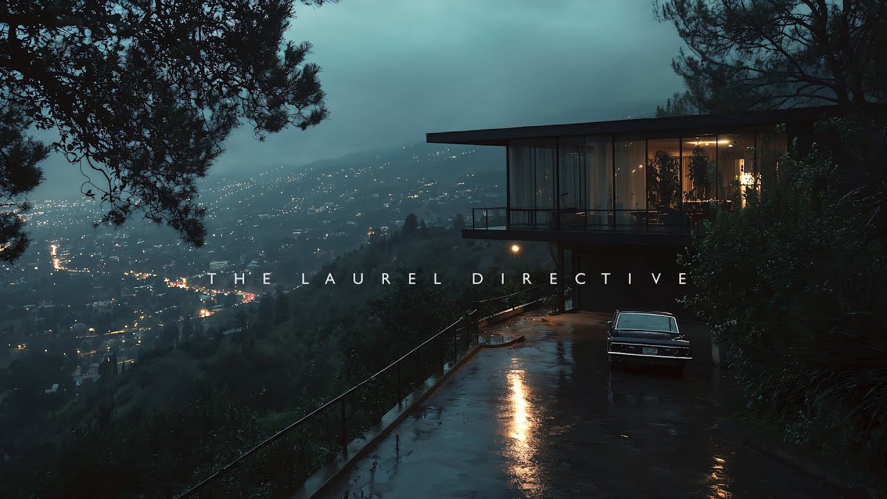 The Laurel Directive | Cinematic Sci-Fi Rain Ambient | 4K