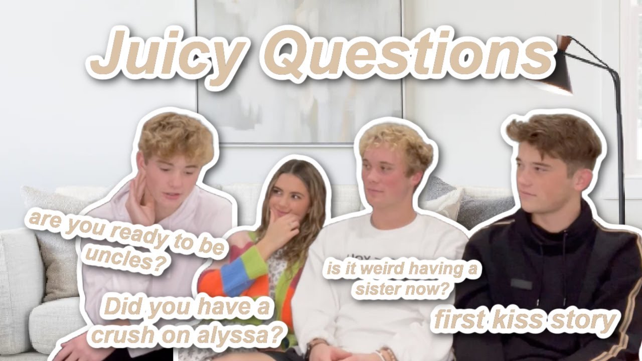 Asking My Brother In Laws JUICY questions | VLOGMAS day 1 | Alyssa & Dallin