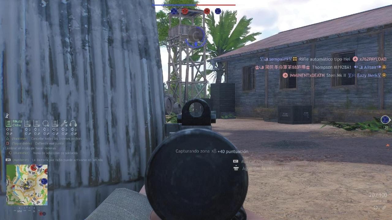 Japón  vs Estados Unidos (Conquista) / BR:V / Enlisted.