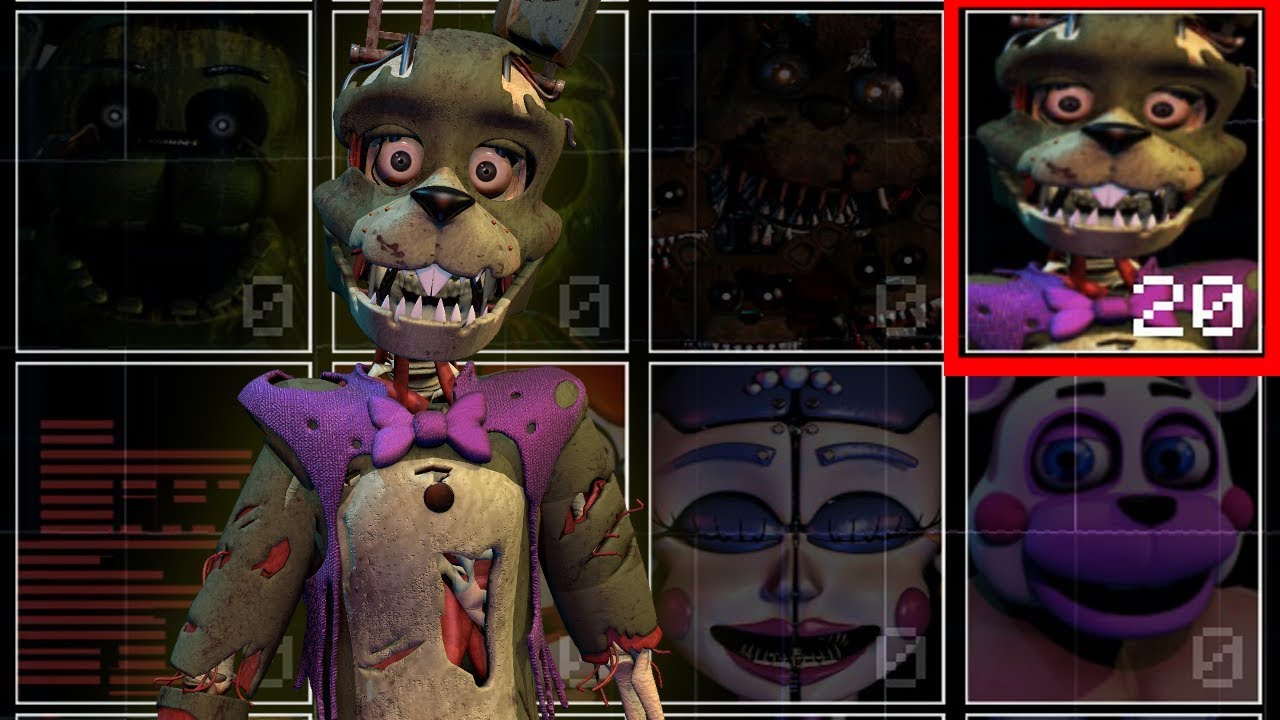 Аfton и Glitchtrap слились?! Stylized W Afton! (UCN модов)
