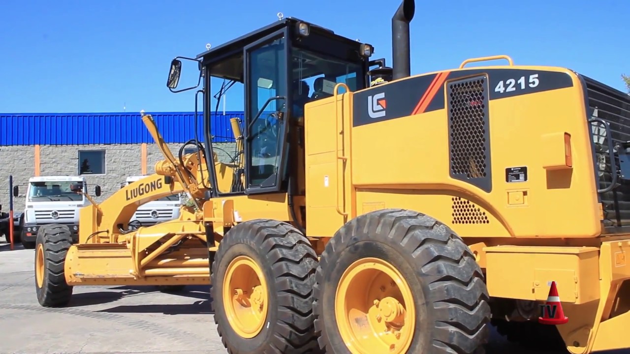 NUEVAS Motoniveladoras Liugong 4165 - 4215 - ZMG Argentina | Mercado Vial TV
