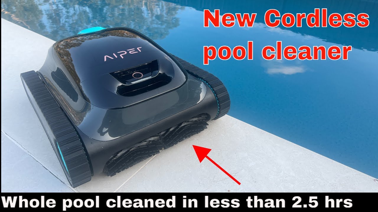 Обзор и тестирование беспроводного робота-пылесоса для бассейнов Aiper Scuba S1