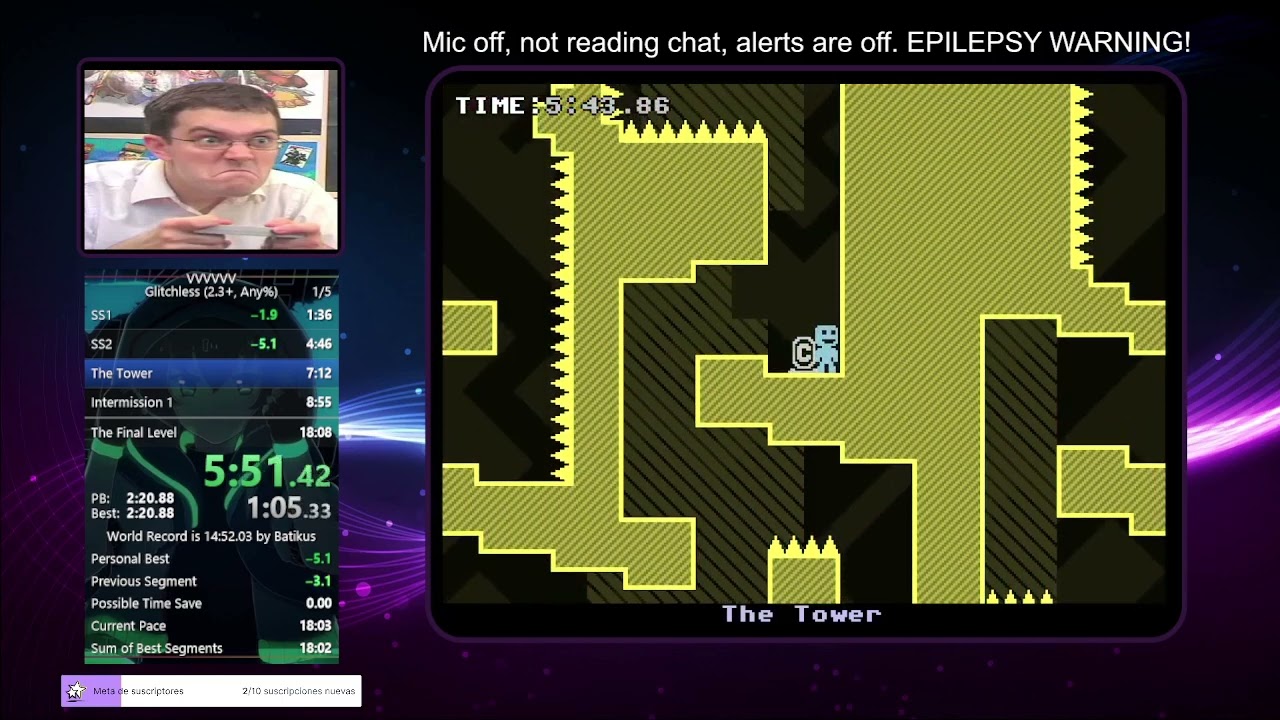 VVVVVV Glitchless in 17:14.73