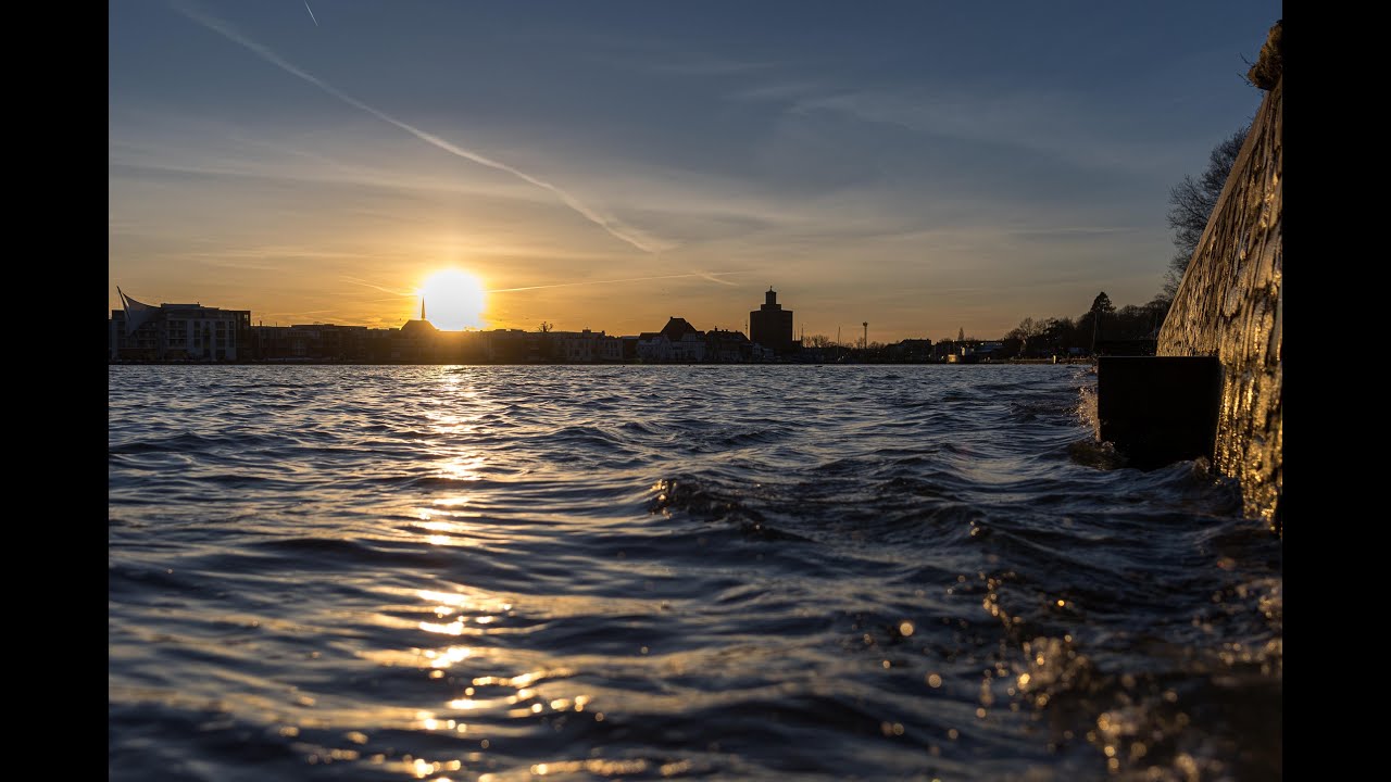 Nach dem Sturm bleibt das Wasser