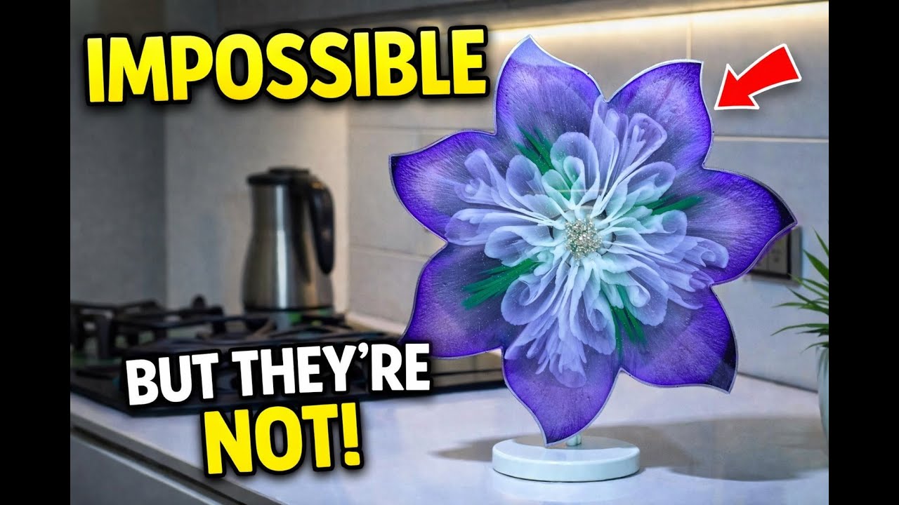 3D Resin Flowers That Look IMPOSSIBLE To Make (But They're Not)