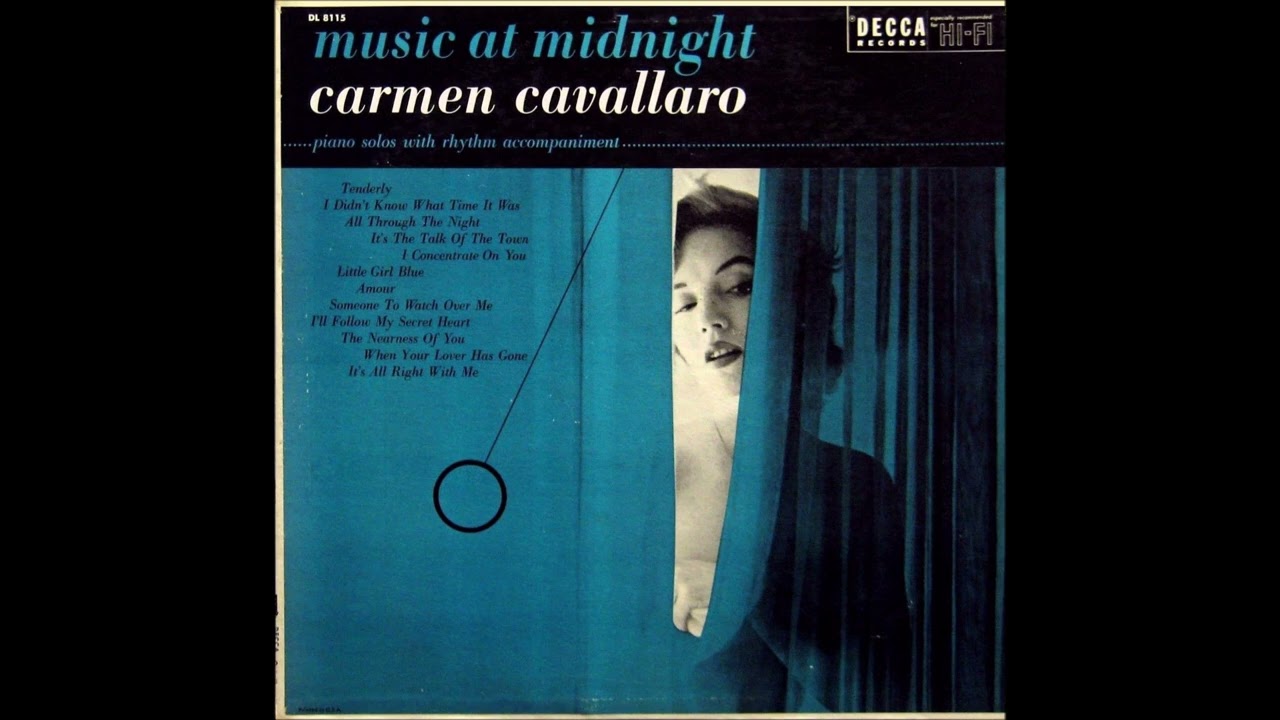 Carmen Cavallaro  - Music at midnight  (1955)