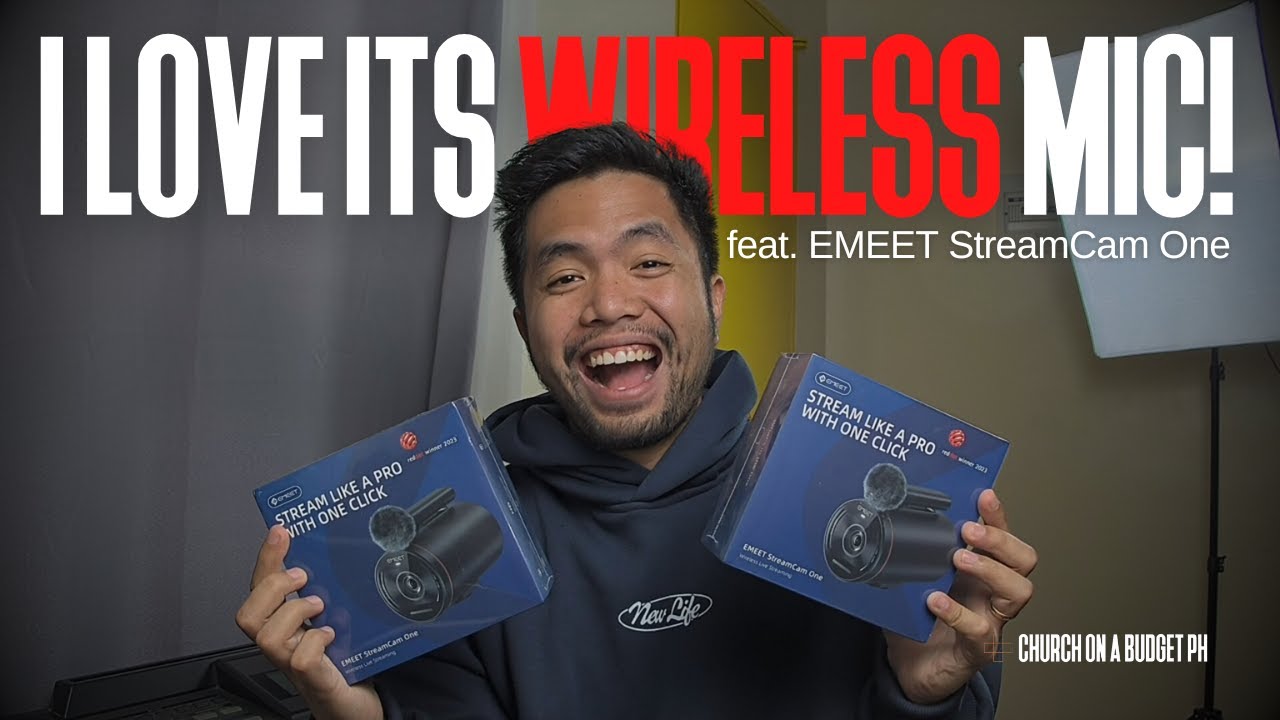 Wireless Mic & Multi-platform Live Stream | EMEET StreamCam One