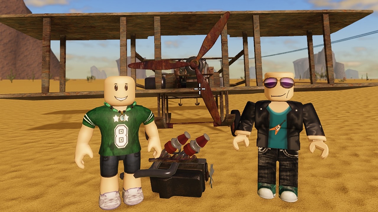 ROBLOX Поездка по пустыне СМЕШНЫЕ МОМЕНТЫ #10