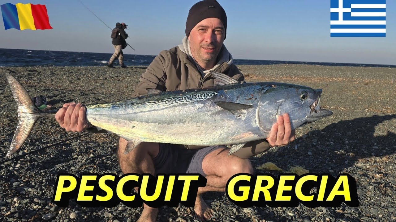 🔱Pescuit de Neuitat în Grecia: Fiecare Am Prins cate un pește RECORD  pe Insula Samothraki!