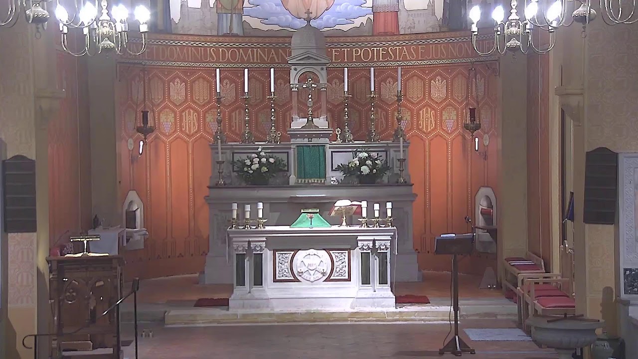 1/02  Holy Mass in Latin at 8.00 am.