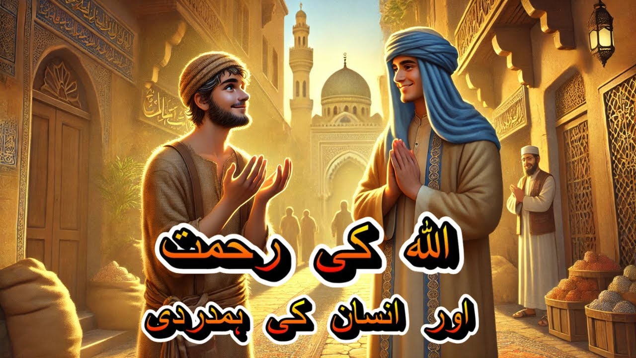 Allah ki rehmat or insan ki humdarde in story | islamic cartoon | islamic prophet stories in urdu