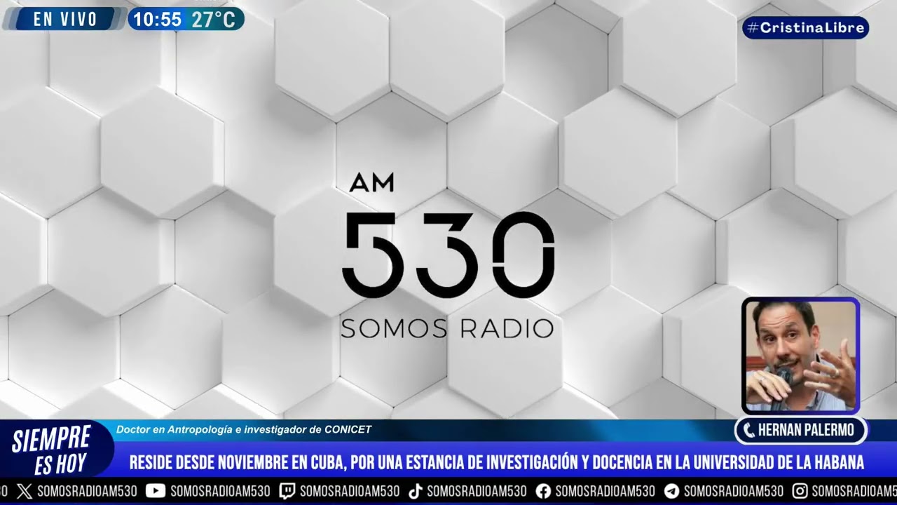 HERNAN PALERMO | DOCTOR EN ANTROPOLOGÍA E INVESTIGADOR DE CONICET | SIEMPRE ES HOY