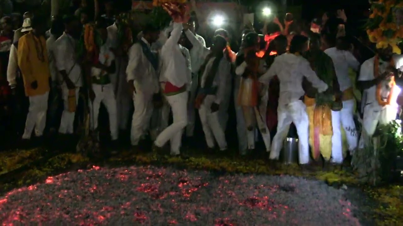 Marche sur le feu Ti couli le 13 03 2022