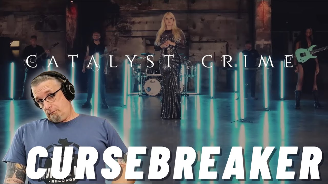 Catalyst Crime smashes mirrors in Cursebreaker | Roadie Reacts to first time Symphonic Metal listen