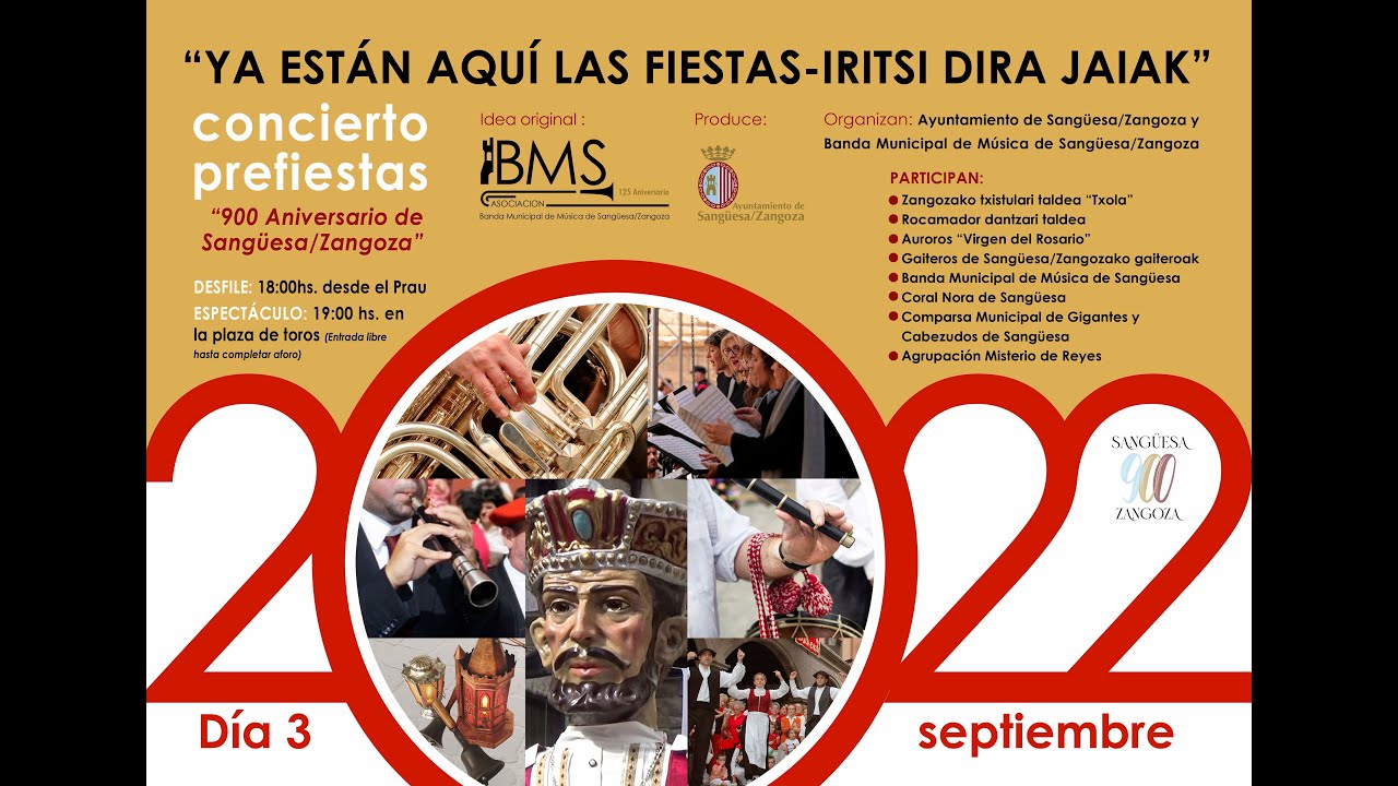 ¡YA ESTÁN AQUÍ LAS FIESTAS! - IRITSI DIRA JAIAK!