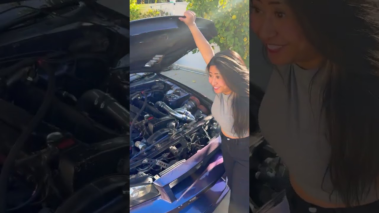 i'm a car girl of course............(fill in the blank)