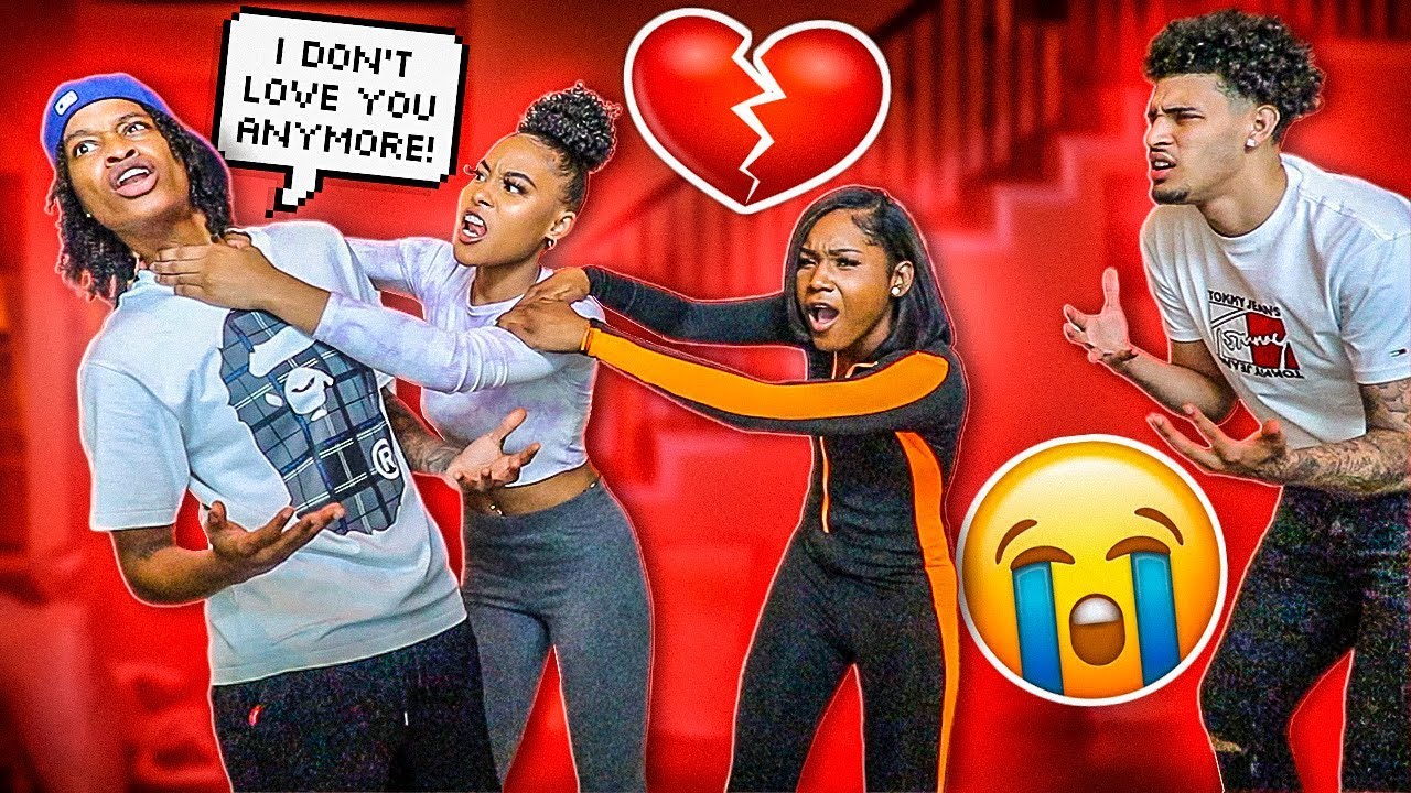 TELLING MY GIRLFRIEND “I DON’T LOVE YOU” In FRONT of FRIENDS!! Ft. Cierra & Jordan